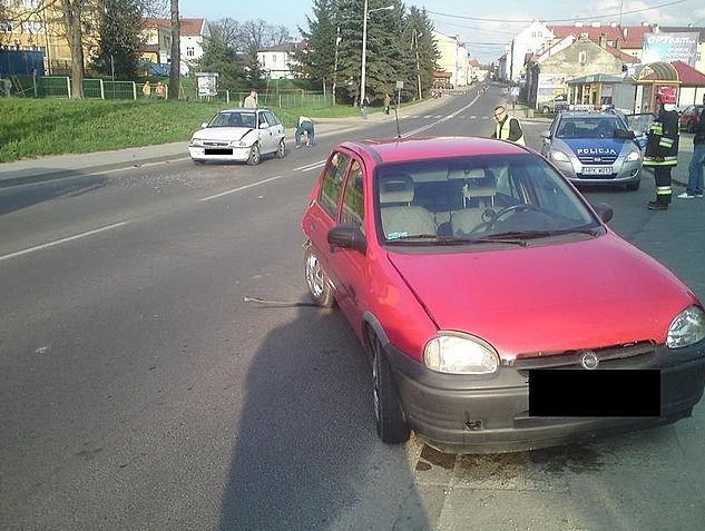 wypadek pod samrezem w strzyżowie