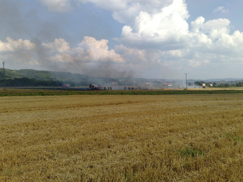 pożar w dobrzechowie