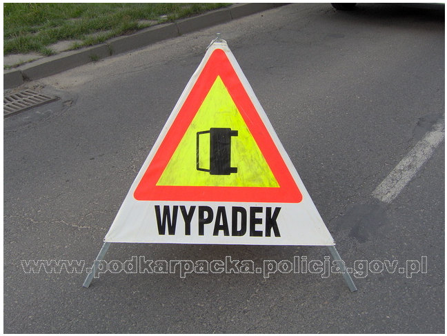 wypadek motocyklisty