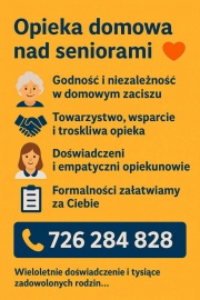 Opieka domowa nad seniorami Strzyżów Całodobowo