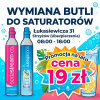 Napełnianie i wymiana butli sodastream, dafi, brita, philips, spinell soda i inne  Różowe i niebieskie 25zł